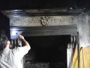 Rarissimo camino Rinascimentale con blasone